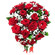 букет красных роз и гипсофилы. Папуа-Новая Гвинея