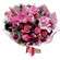 букет из роз и тюльпанов с лилией. Папуа-Новая Гвинея